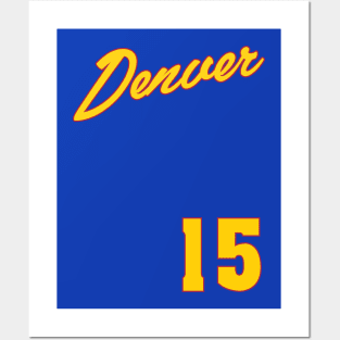 CLASSIC - Denver Basketball Posters and Art